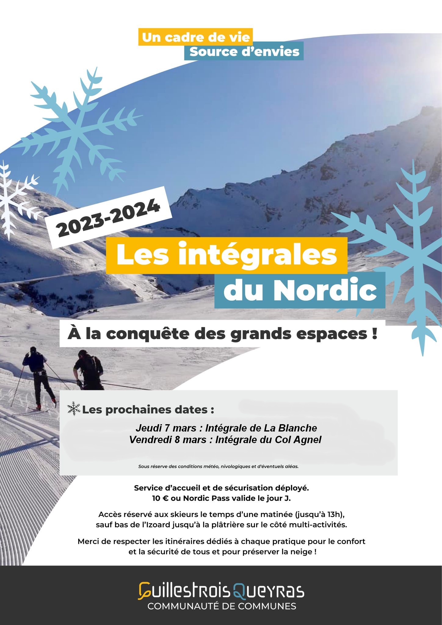 Affiche integrale nordic mars 2024